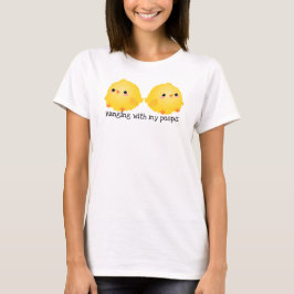 Camiseta Chick, colgando con mis pimientos