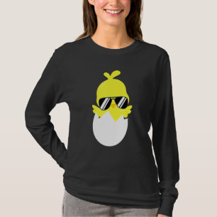 Camiseta Chick Con Gafas De Sol Granja Animal Pollo Guay He