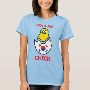 Camiseta Chick coreano