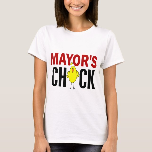 CAMISETA CHICK DE ALCALDE (Anverso)