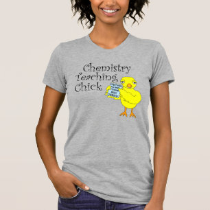 Camiseta Chick de enseñanza de química