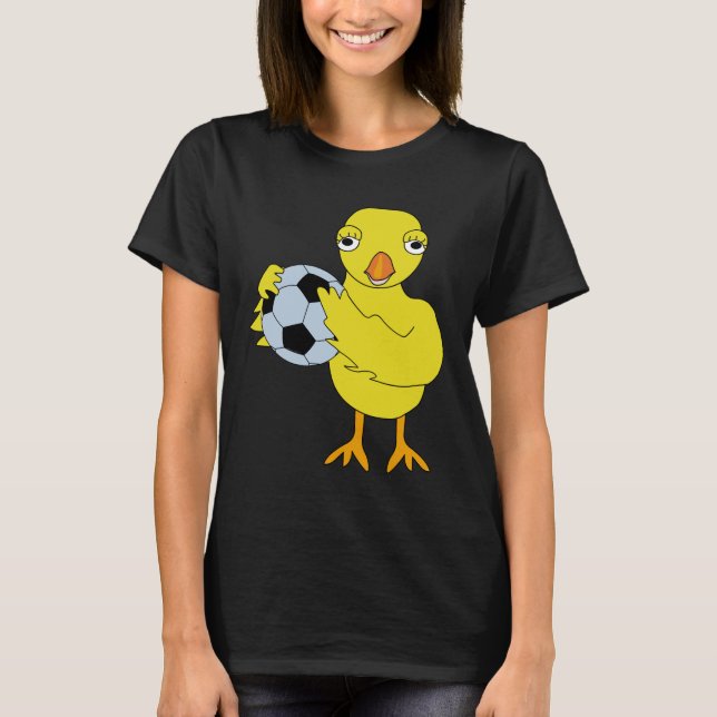 Camiseta Chick de fútbol (Anverso)