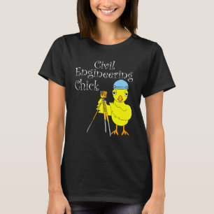 Camiseta Chick de ingeniería civil