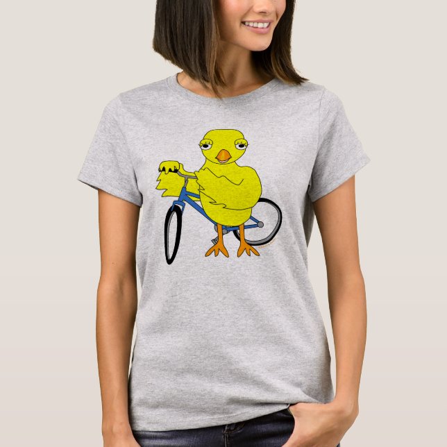 Camiseta Chick de motociclista (Anverso)