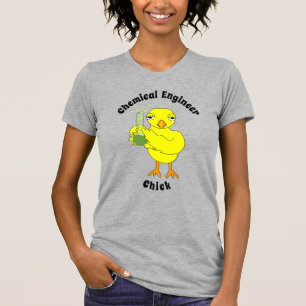 Camiseta Chick ingeniero químico