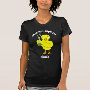 Camiseta Chick ingeniero químico
