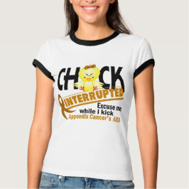 Camiseta Chick interrumpido 2 Apéndice Cáncer