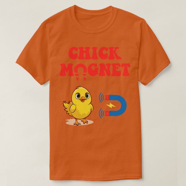 Camiseta Chick Magnet (Diseño del anverso)