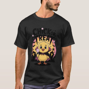 Camiseta Chick or Treat Espantoso Vampiro Divertido Hallowe
