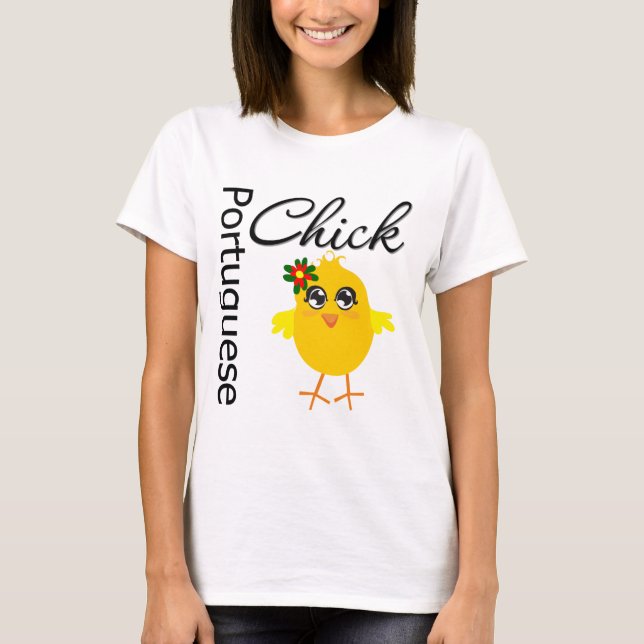 Camiseta Chick portugués (Anverso)