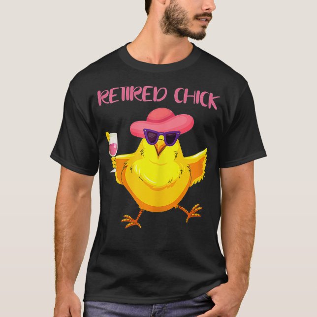 Camiseta Chick retirado 2020 Gracioso regalo de jubilación  (Anverso)