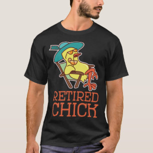 Camiseta Chick retirado feliz retiro abuela jubilada Pe