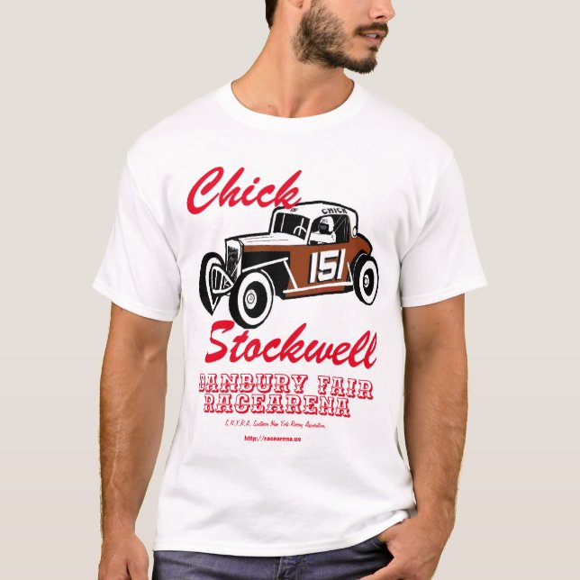 Camiseta Chick Stockwell Old Time Race Car Racearena T-Shir (Anverso)