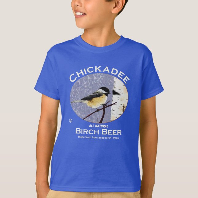 Camiseta Chickadee Birch Beer (Anverso)
