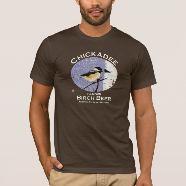 Camiseta Chickadee Birch Beer (Anverso)