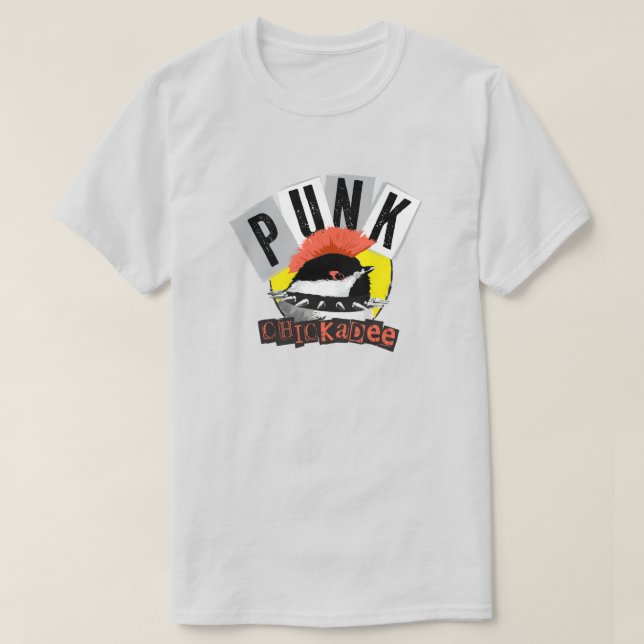 Camiseta Chickadee Punk (Diseño del anverso)