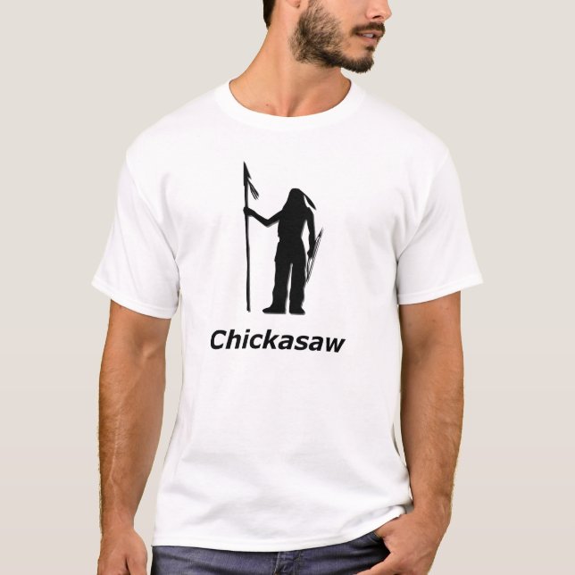 Camiseta Chickasaw indio (Anverso)