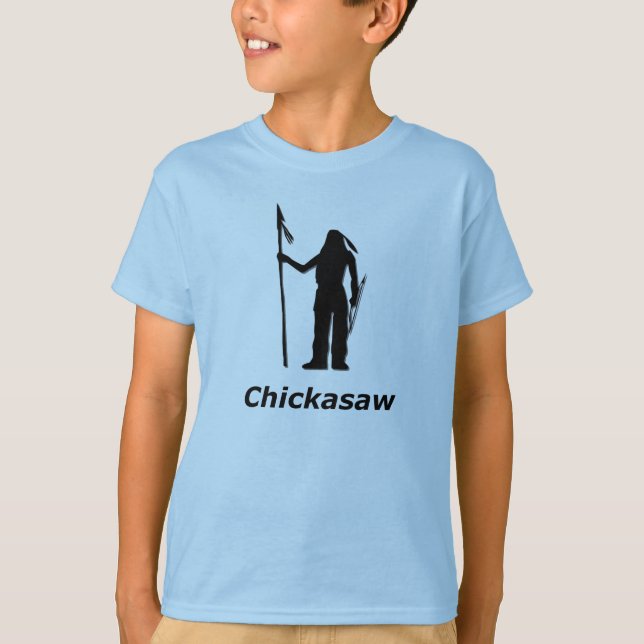 Camiseta Chickasaw indio (Anverso)