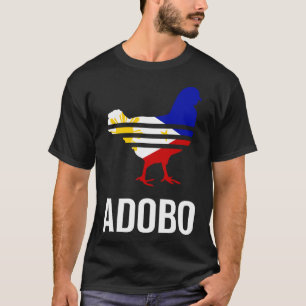 Camiseta Chicken adobo divertido filipinas filaris marca de