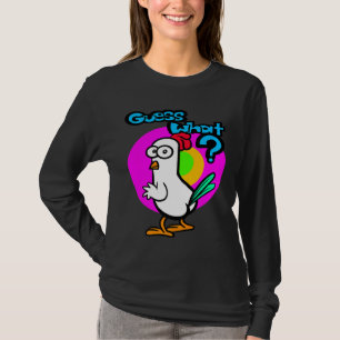 Camiseta Chicken Butt adivina qué 22