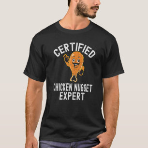 Camiseta Chicken certificado experto en nugget
