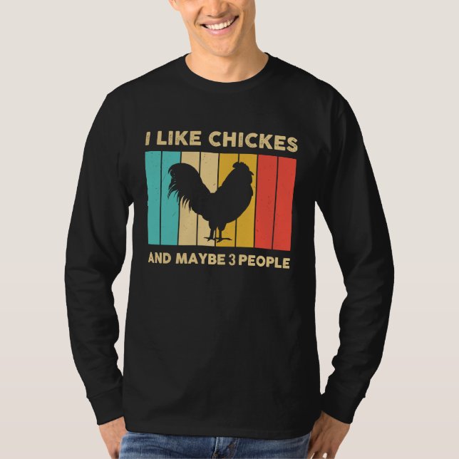 Camiseta Chicken  Chicken  Women Men Farmer (Anverso)