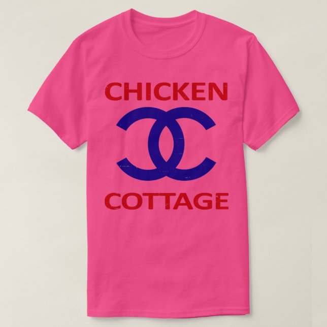 Camiseta Chicken Cottage  (Diseño del anverso)