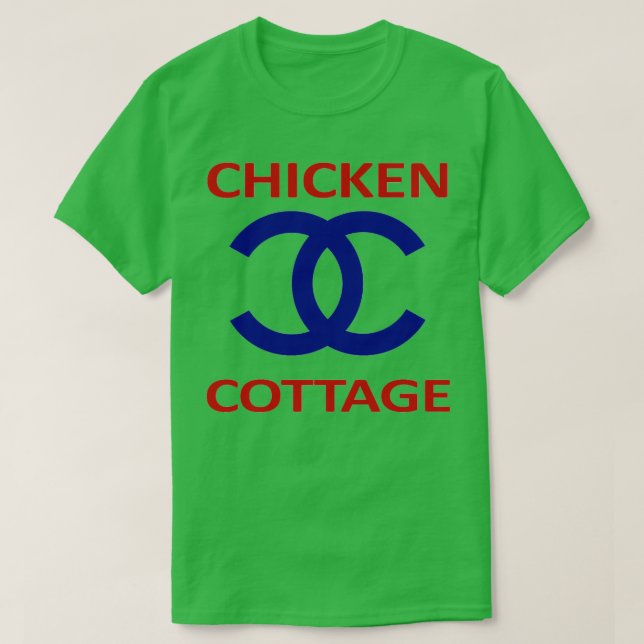 Camiseta Chicken Cottage (Diseño del anverso)