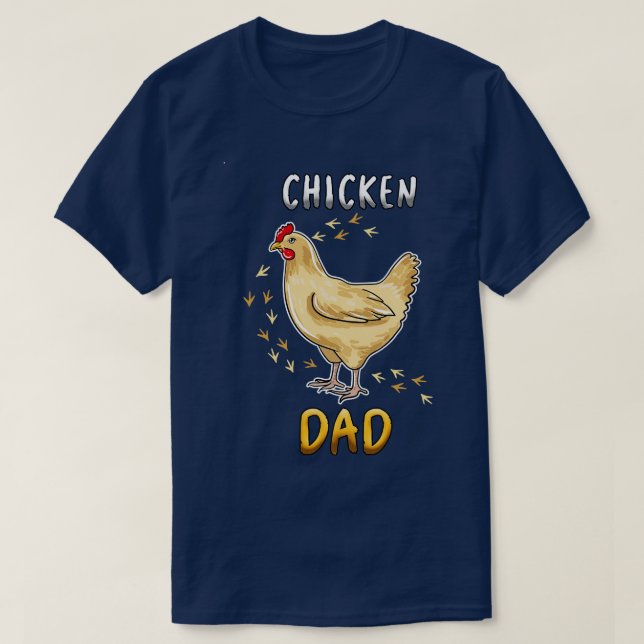 Camiseta Chicken Dad (Diseño del anverso)