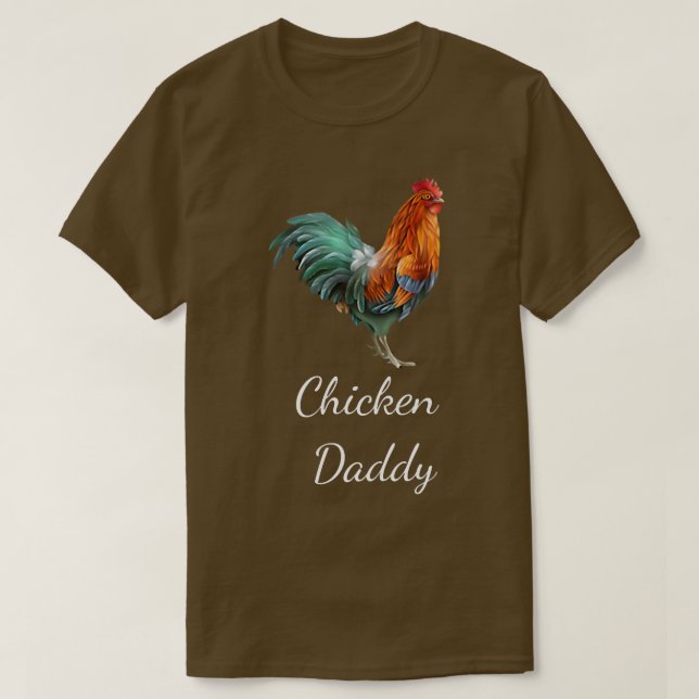 Camiseta Chicken Daddy Roo (Diseño del anverso)