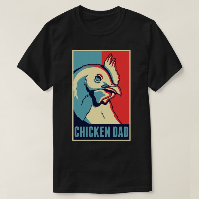 Camiseta Chicken Daddy Roo (Diseño del anverso)