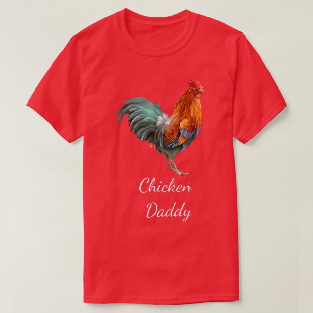 Camiseta Chicken Daddy Roo (Diseño del anverso)