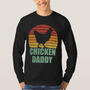 Camiseta Chicken Daddy Vintage Dad  