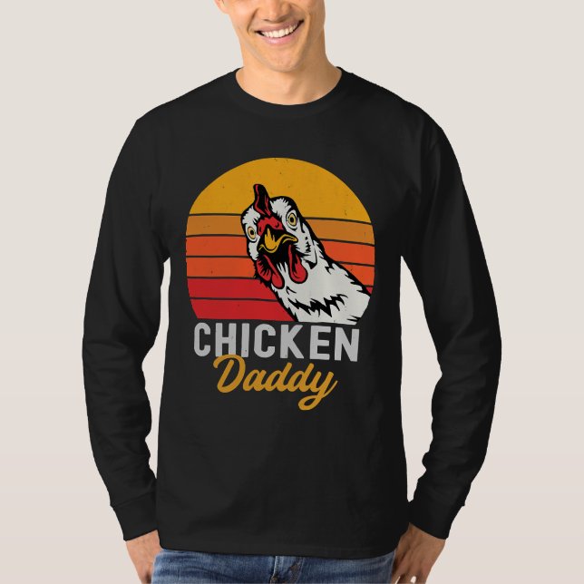 Camiseta Chicken Daddy Vintage Farmer (Anverso)
