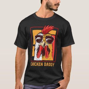 Camiseta Chicken Daddy Vintage Poultry Rooster Weari