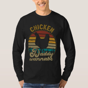 Camiseta Chicken Daddy Wannabe Vintage Retro Chic