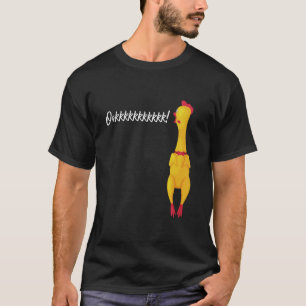 Camiseta Chicken de roble Sonido de pollo Juguete Lover Ani
