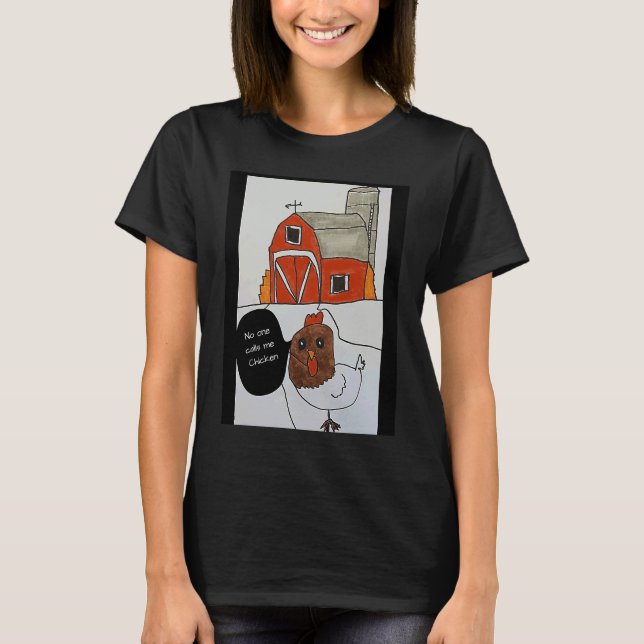 Camiseta Chicken Farm Kids Fun (Anverso)