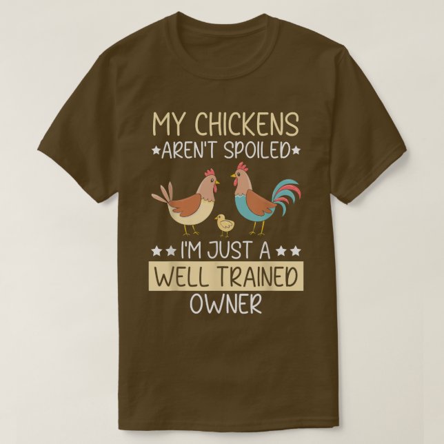 Camiseta Chicken Farmer Chicken Whisper Farm Animal Poultry (Diseño del anverso)