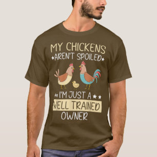 Camiseta Chicken Farmer Chicken Whisper Farm Animal Poultry