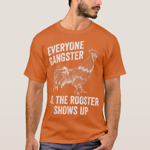 Camiseta Chicken Farmer Lover Rooster Hen Funny