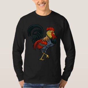 Camiseta Chicken Farming Rooster Chicken Farmer  