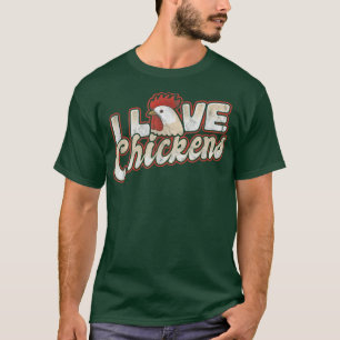 Camiseta Chicken Flock Egg Hen Farmer Grower Backyard116