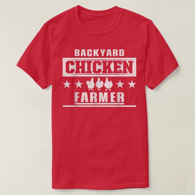 Camiseta Chicken Girls Farm Backyard Chicken Farmer  (Diseño del anverso)