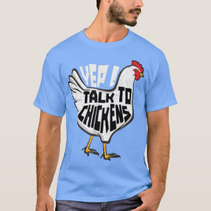 Camiseta Chicken Girls Farm Farmers I Talk To Chickens