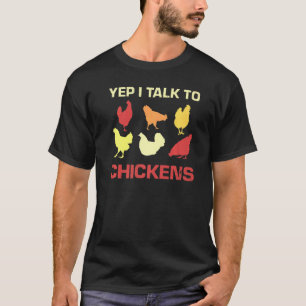 Camiseta Chicken Hen Farm Poultry Rooster Fun 1