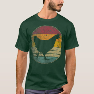 Camiseta Chicken Hen Rooster Farm Farmer Bird Gift Retro 8