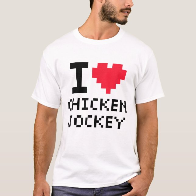 Camiseta Chicken Jockey (Anverso)