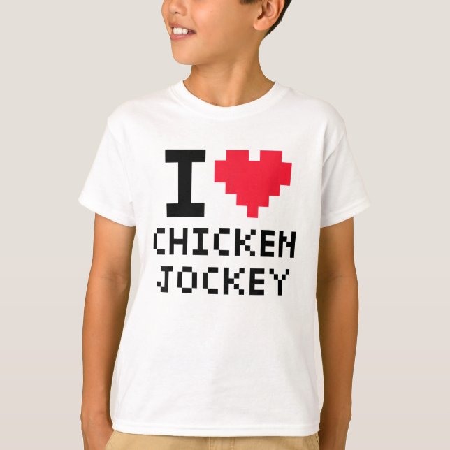 Camiseta Chicken Jockey (Anverso)