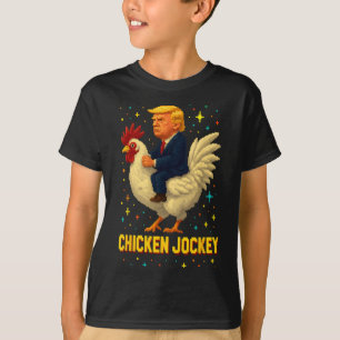Camiseta Chicken Jockey Trump Gracioso Meme 8